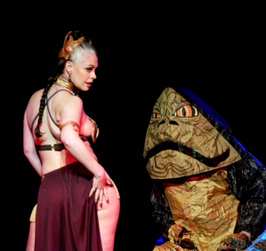 Cherie Sweetbottom's Hutt Slayer Leia Act